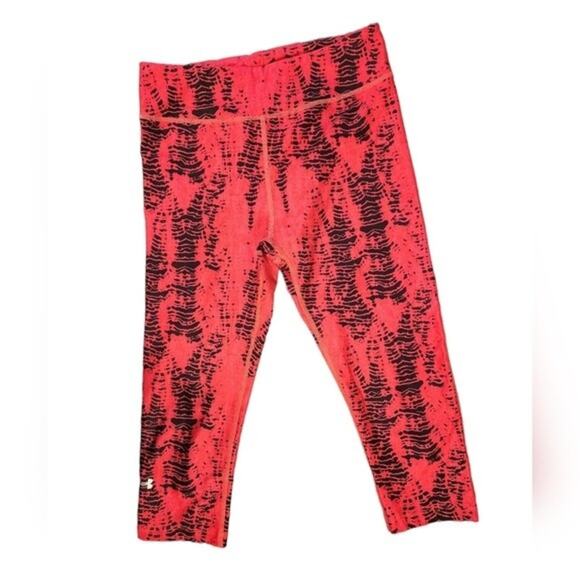 Under Armour Compression Capri Athletic Running Legging Med - Picture 1 of 5